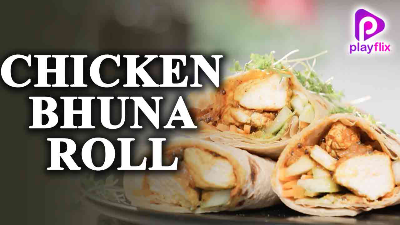 Chicken Bhuna Roll 
