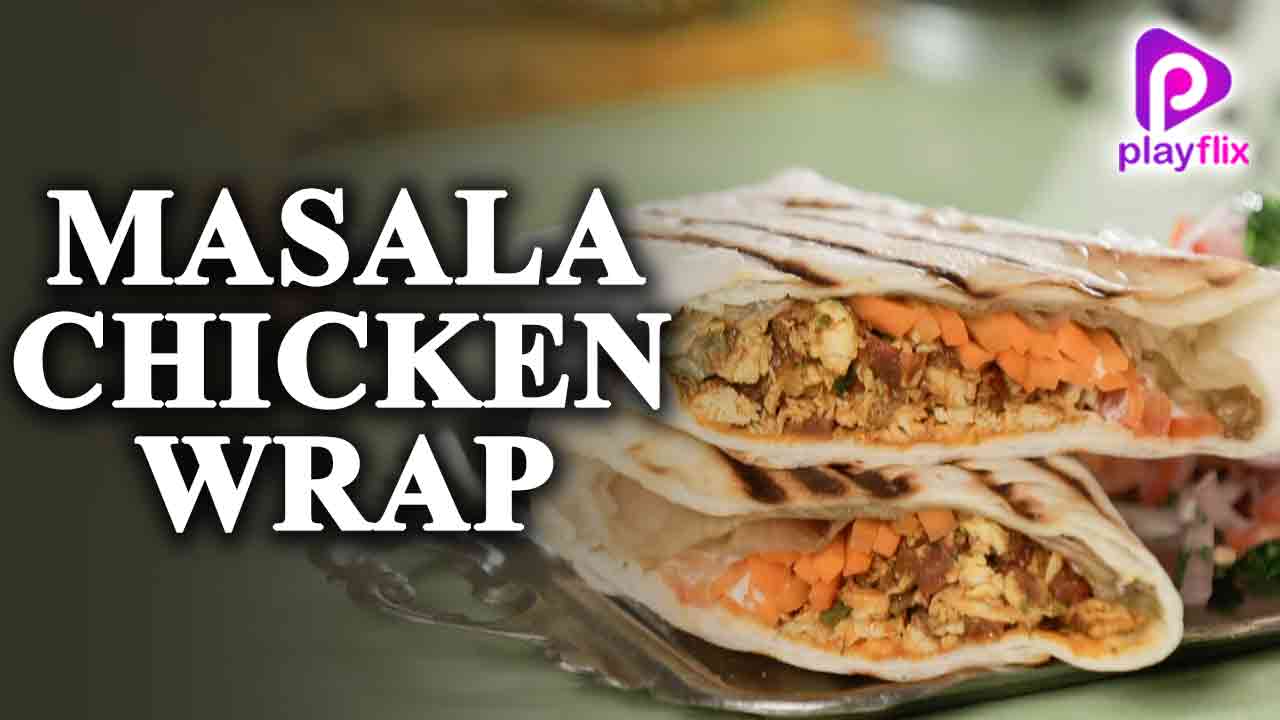 Masala Chicken Wrap