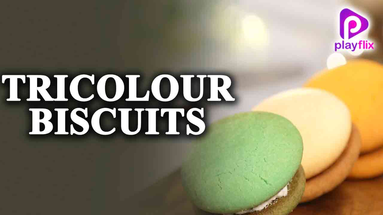 Tricolour Biscuits