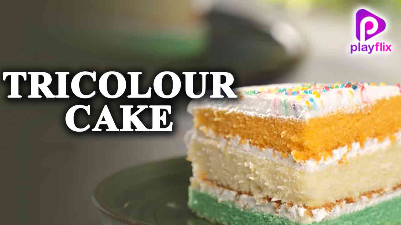 Tricolour Cake