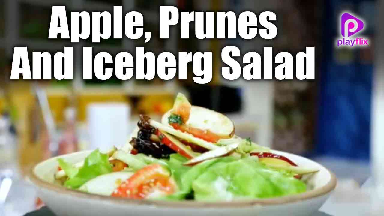 Apple, Prunes And Iceberg Salad