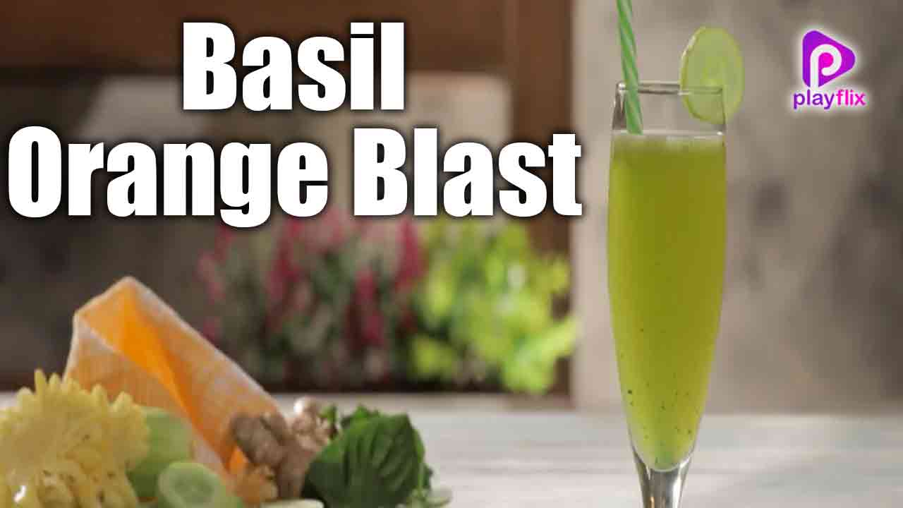 Basil Orange Blast