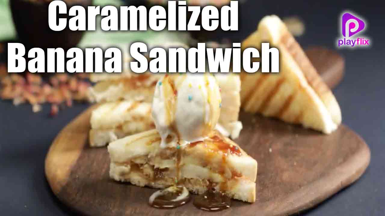 Caramelized Banana Sandwich