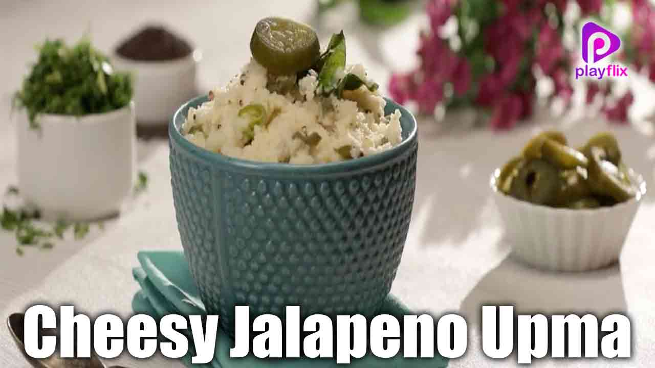 Cheesy Jalapeno Upma