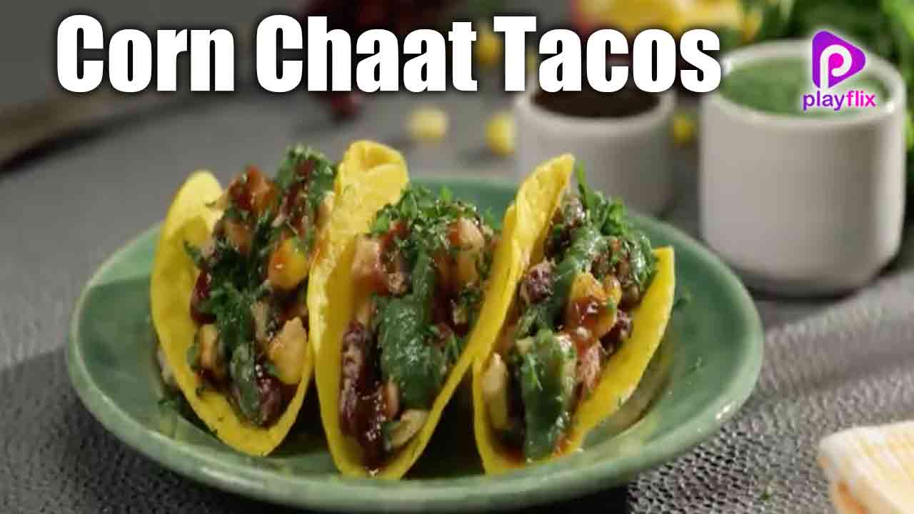Corn Chaat Tacos