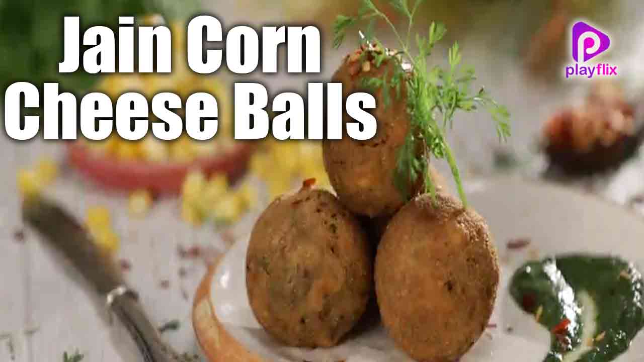Jain Corn Cheese Balls