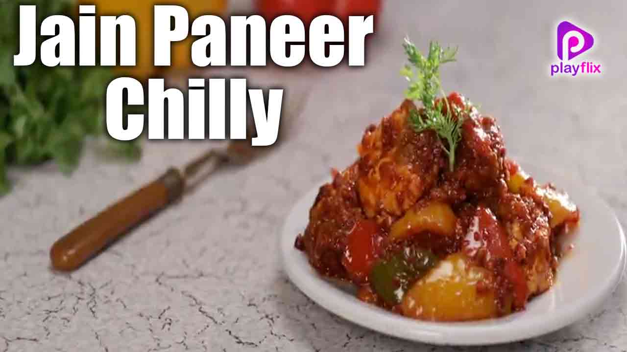 Jain Paneer Chilly
