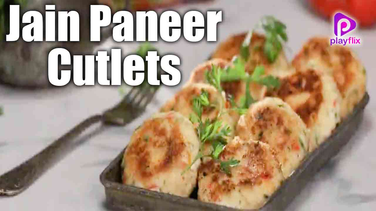 Jain Paneer Cutlets