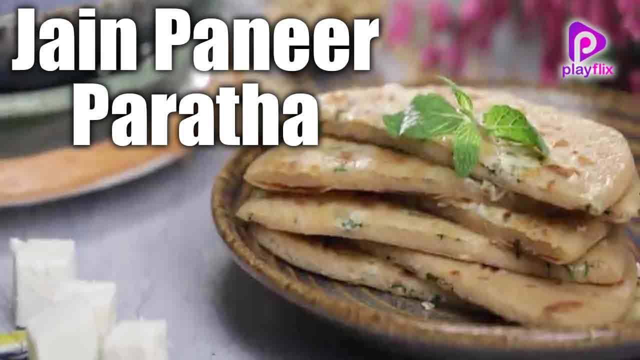 Jain Paneer Paratha