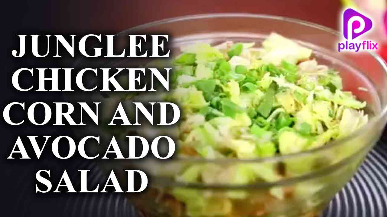 Junglee Chicken Corn and Avacado Salad