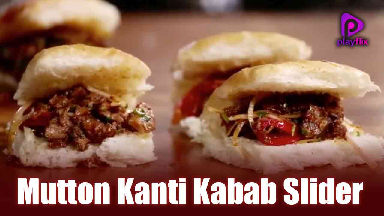 Mutton Kanti Kabab Slider