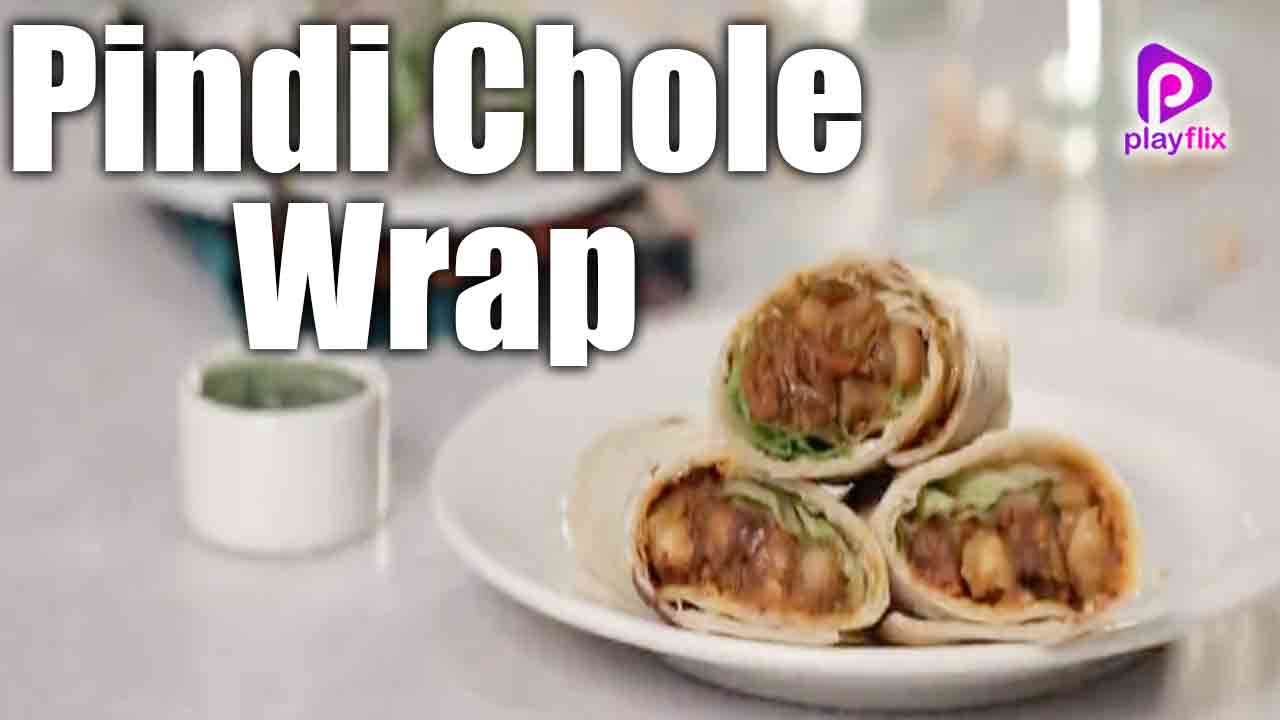 Pindi Chole Wrap