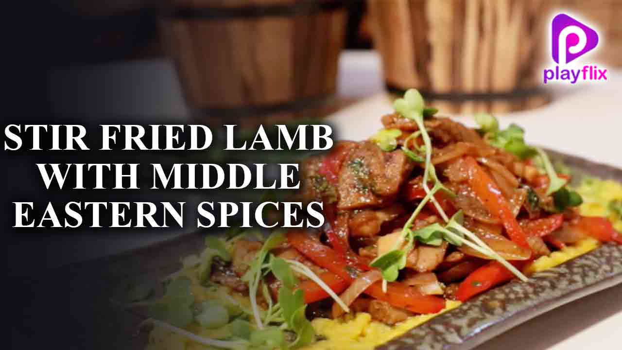 Stir Fried Lamb with Middle Eastern Spices