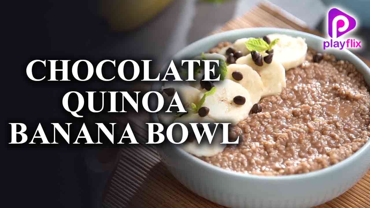 Chocolate Quinoa Banana Bowl
