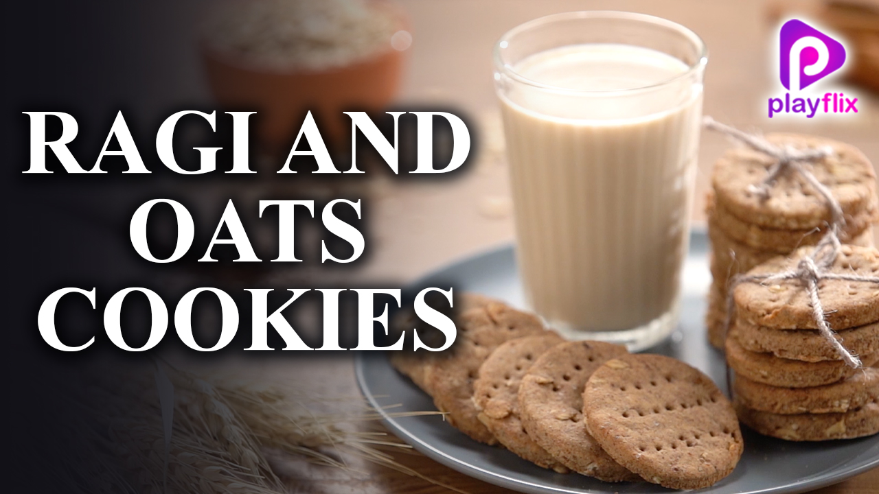 Ragi and Oats Cookies