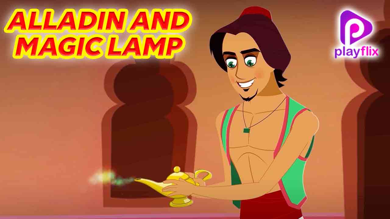 Alladin and Magic Lamp English Story  