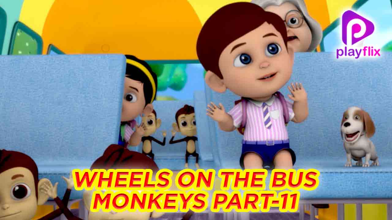 Wheels on the bus Monkeys