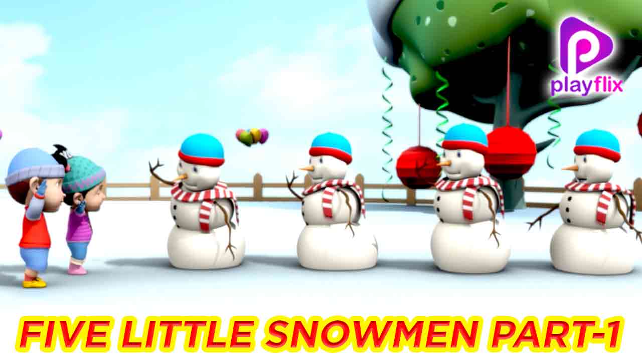 Five Little Snowmen Part 1