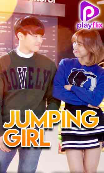Jumping Girl in Korean