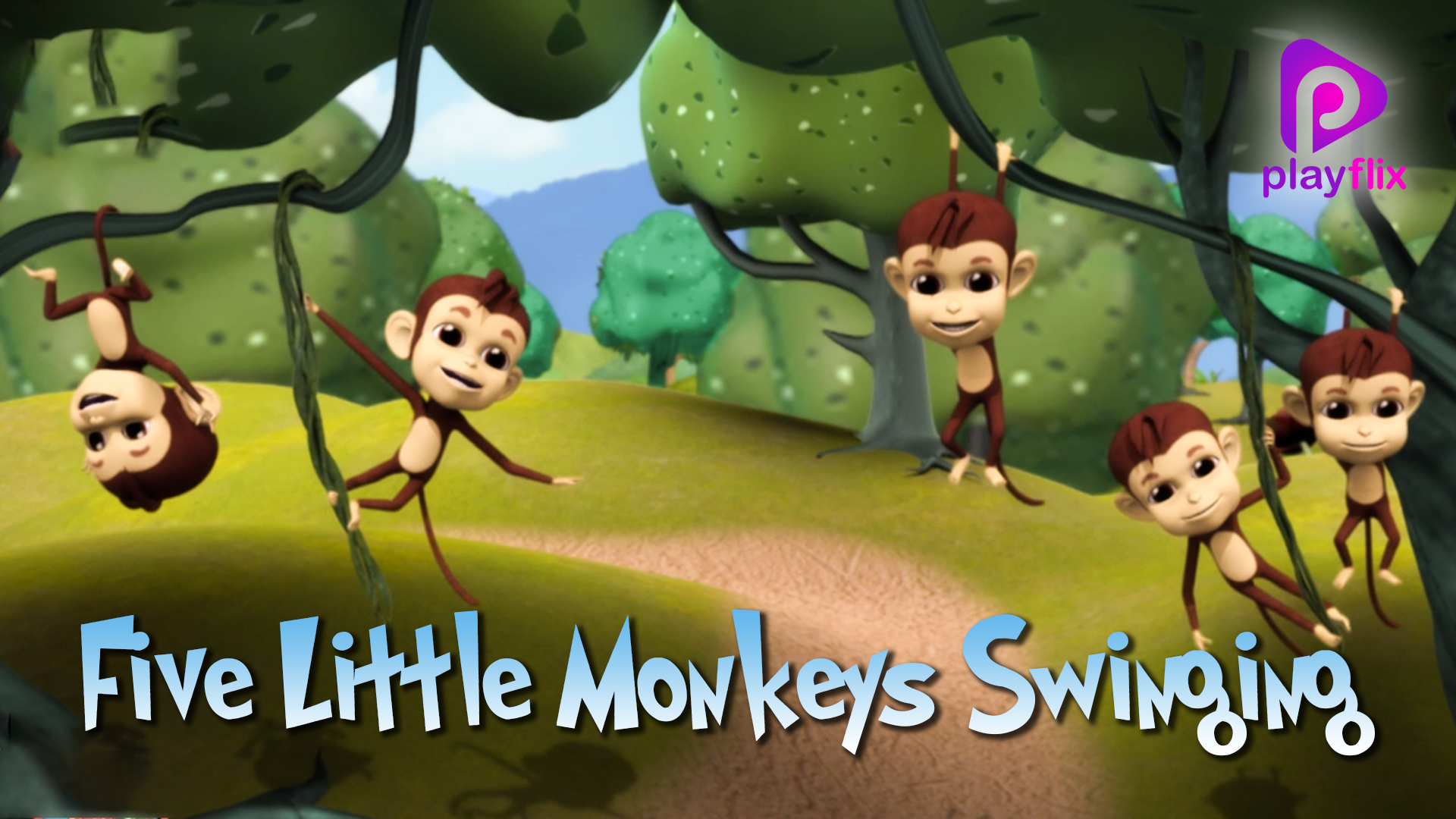 Five Little Monkeys Swinging